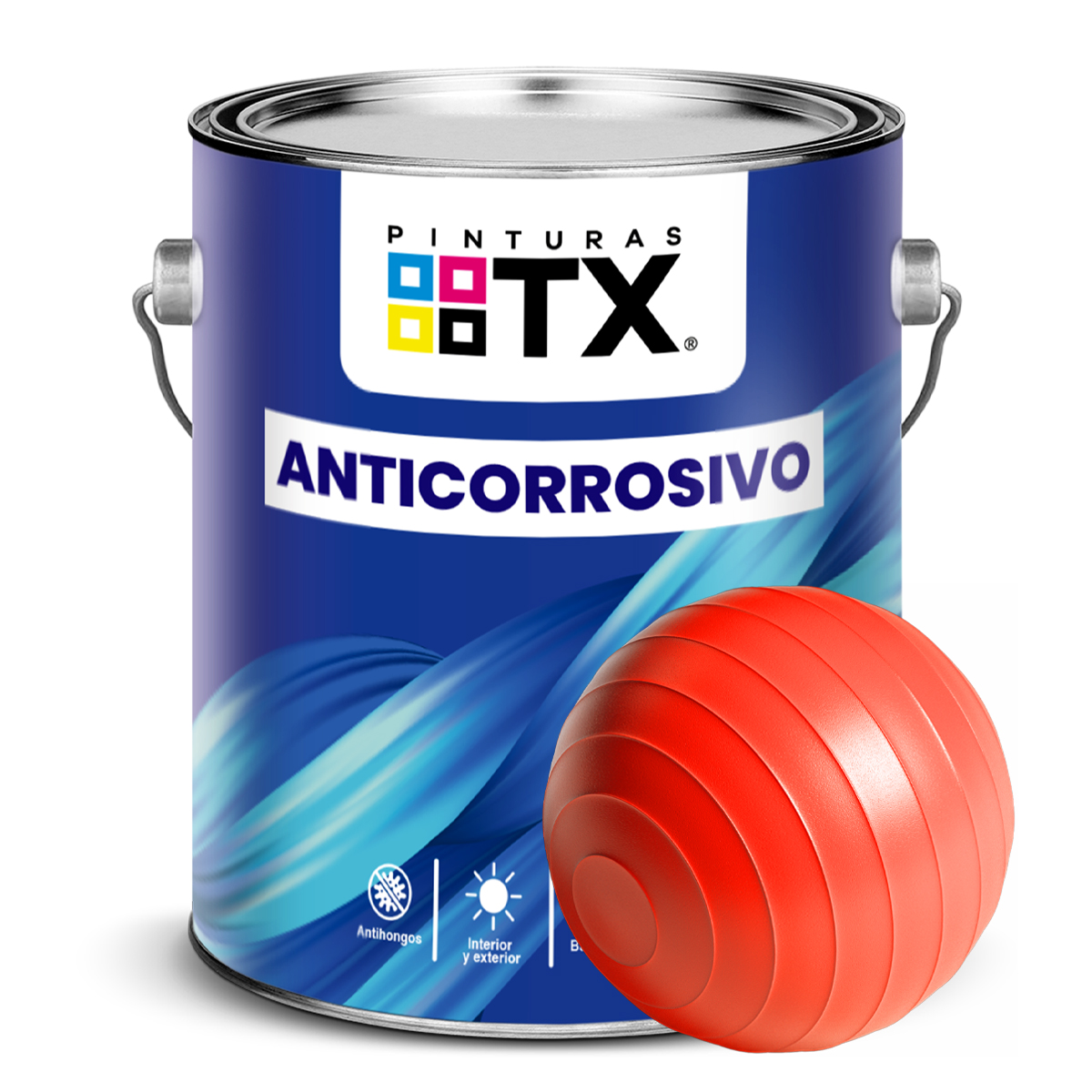 GALON-ANTICORROSIVO-ROJO.jpg Anticorrosivo Rojo - Galón - Imagen 1