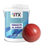 Esmalte al agua Rojo Colonial - Galón
