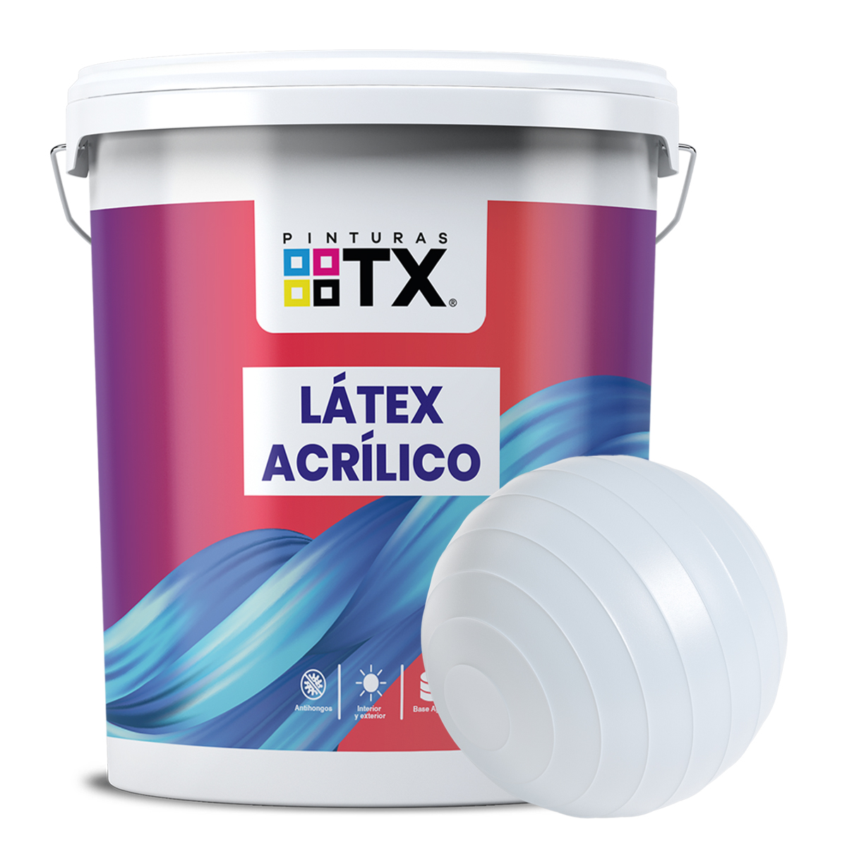 TINETA-LATEX-ACRILICO-BLANCO.jpg Látex Acrílico Blanco - Tineta - Imagen 1