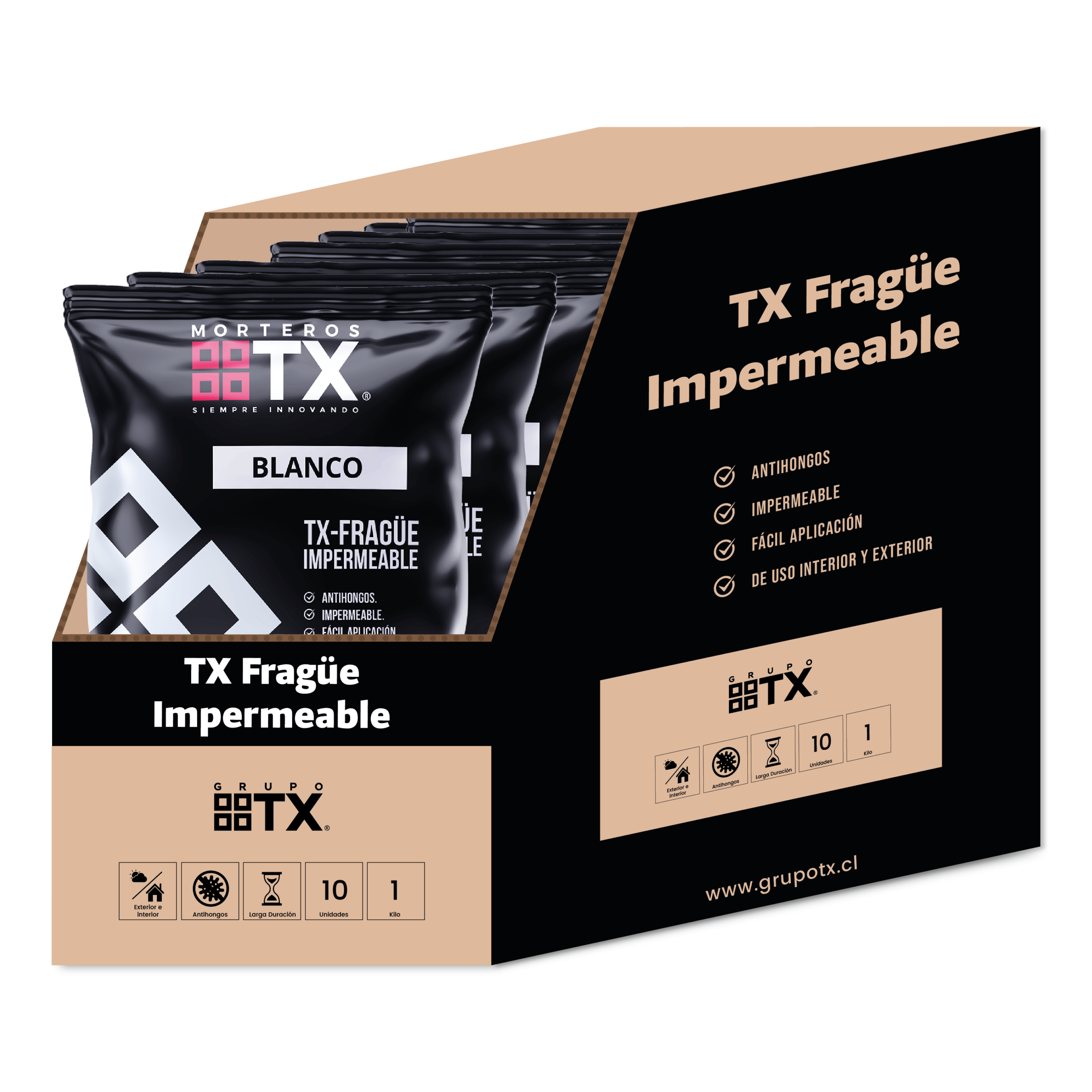 Caja-frague-1-Kilo-02.png Fragüe Impermeable - 1 Kg x 10 un - Imagen 1