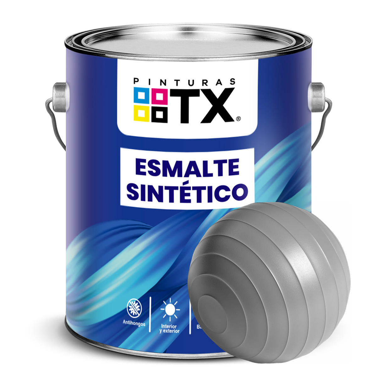 GALON-ESMALTE-SINTETICO-GRIS-PERLA.jpg Esmalte Sintético Gris Perla - Galón - Imagen 1