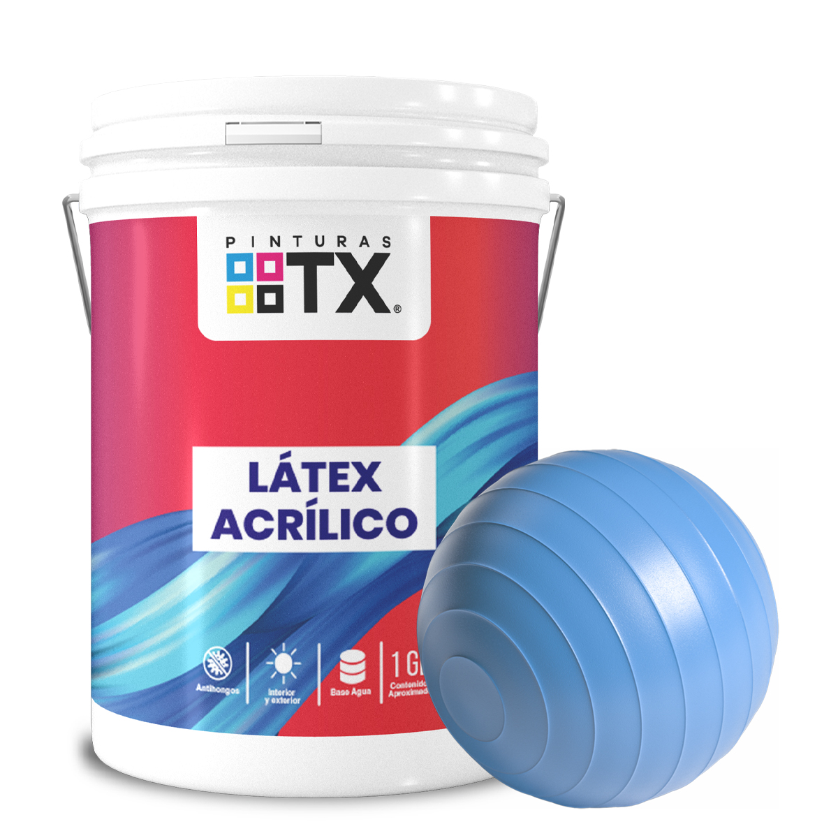 GALON-LATEX-ACRILICO-CELESTE.jpg Látex Acrílico Celeste - Galón - Imagen 1