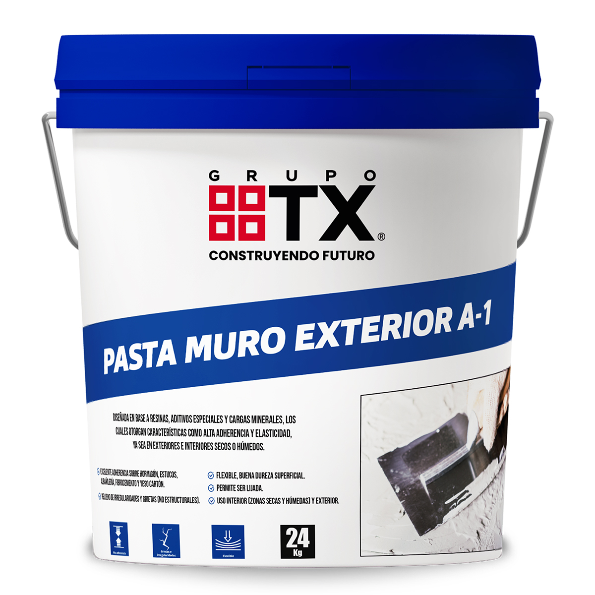 PASTA-MURO-EXTERIOR-24KG.jpg Pasta Muro Exterior A-1 - Imagen 1