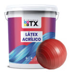 Látex Acrílico Rojo Colonial - Tineta