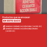 Adhesivo Cerámico Acción Doble Grueso - Imagen 2